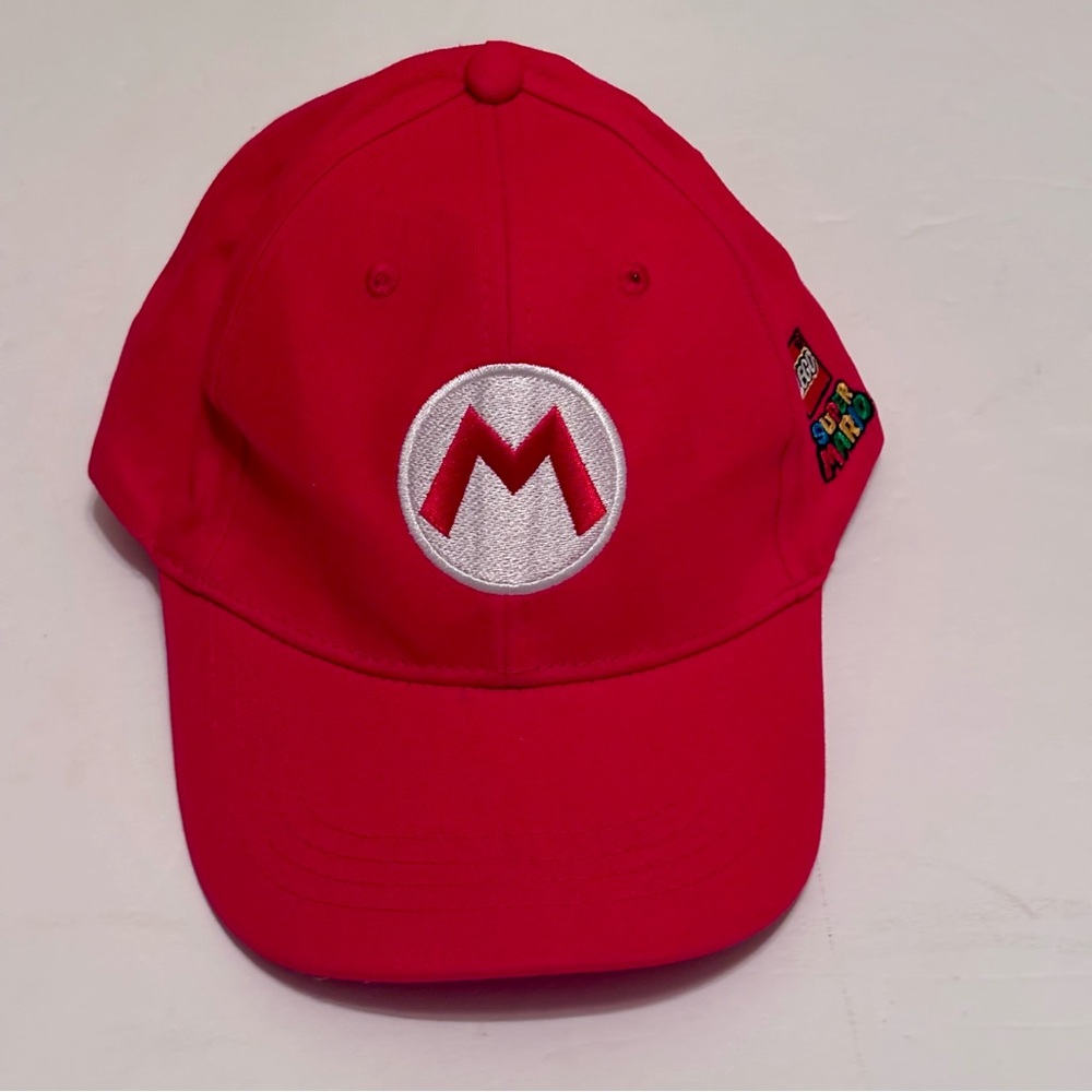 LEGO Super Mario Baseball Cap Hat With Embroidery One Size